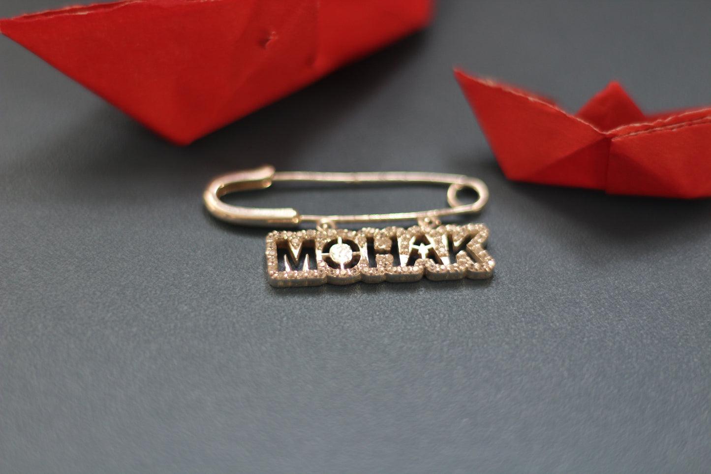 Customized Name Brooch