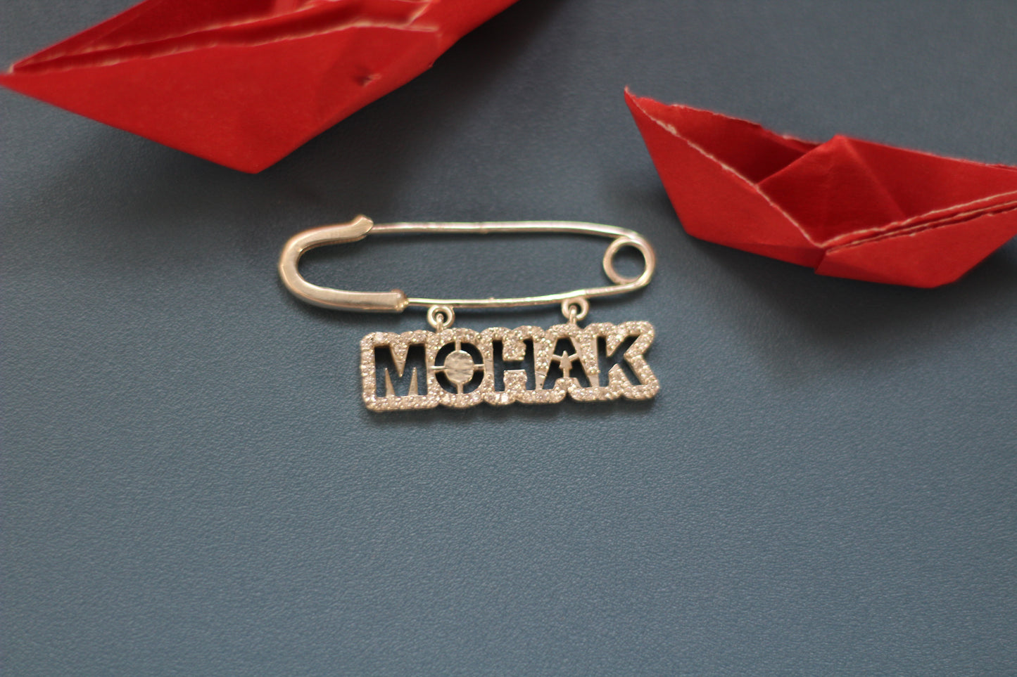 Customized Name Brooch