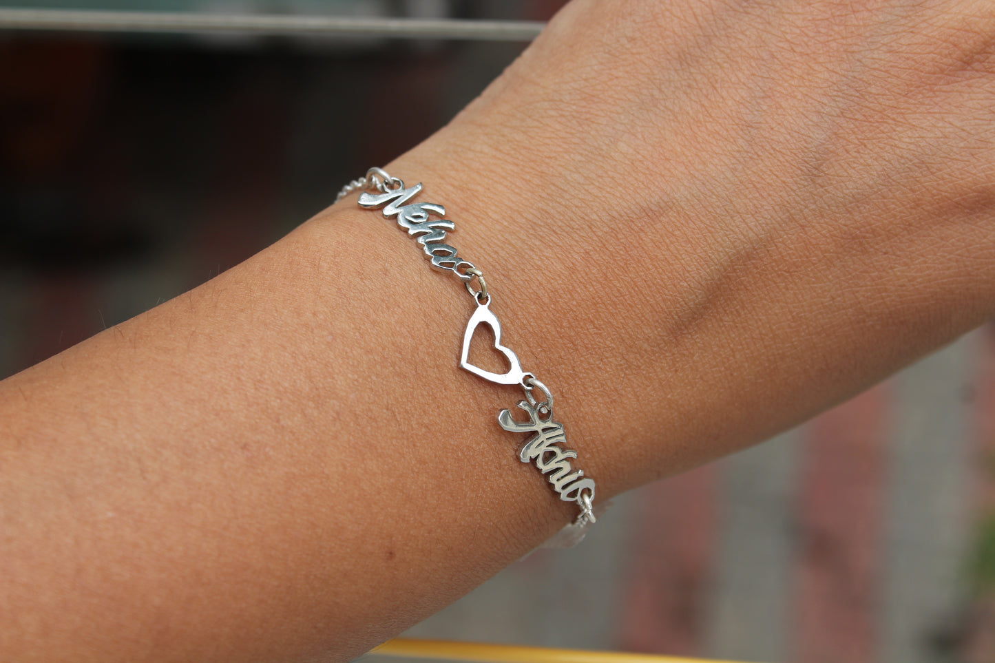Forever Together Bracelet ( Couple Name )