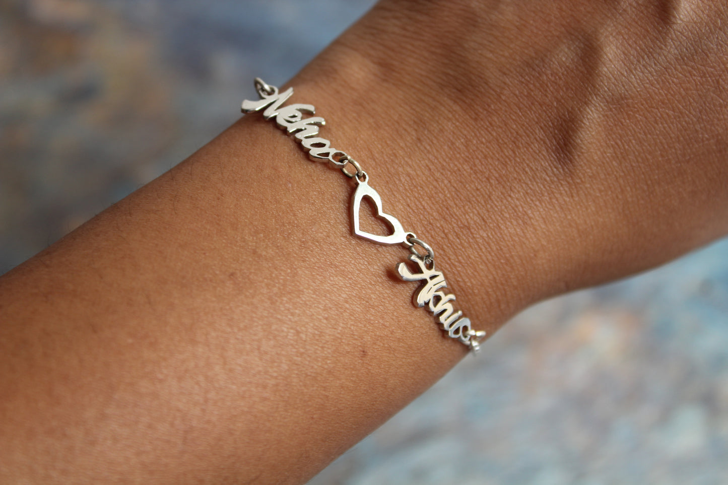 Forever Together Bracelet ( Couple Name )