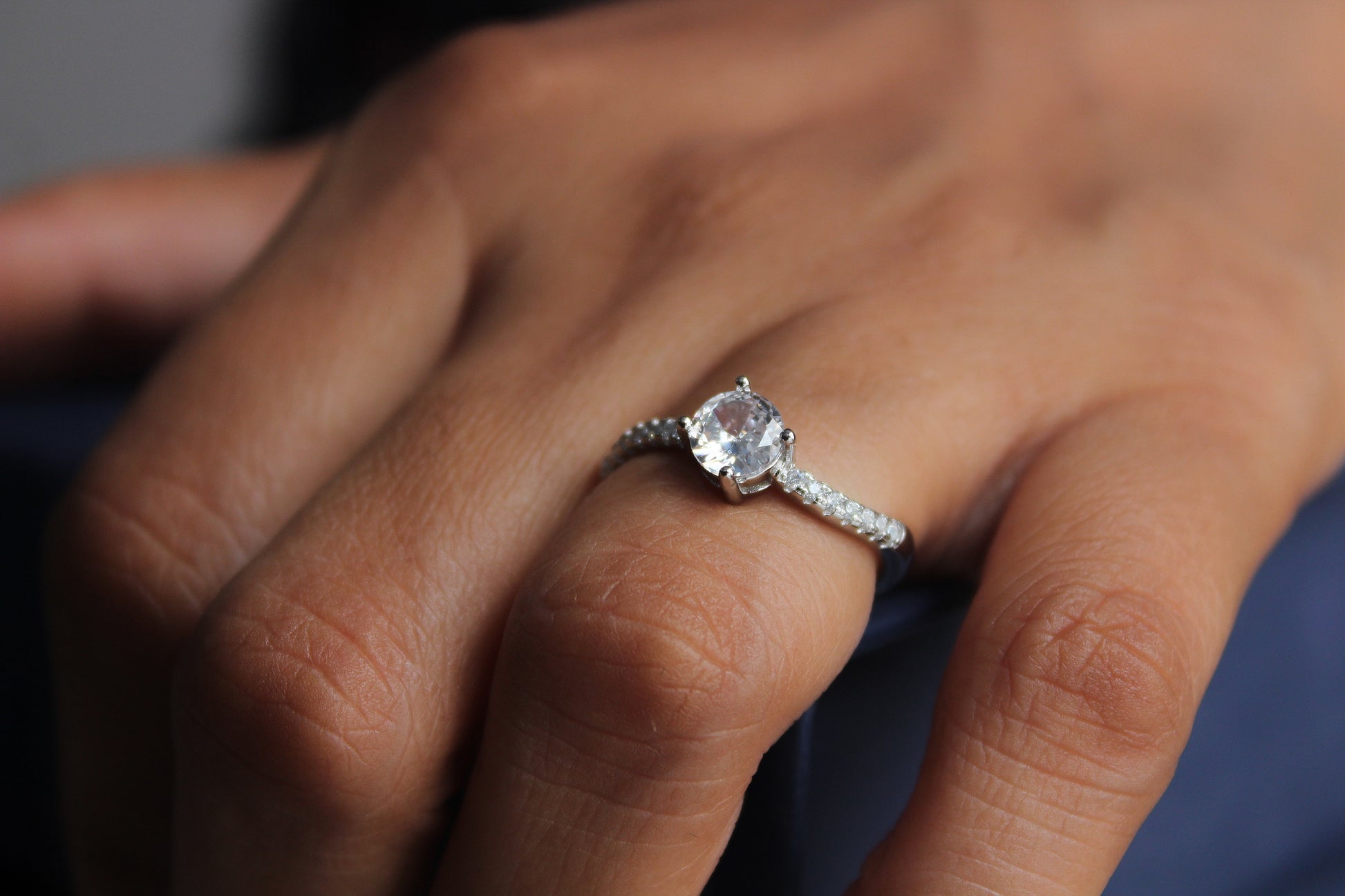 MEERA- Solitaire Ring