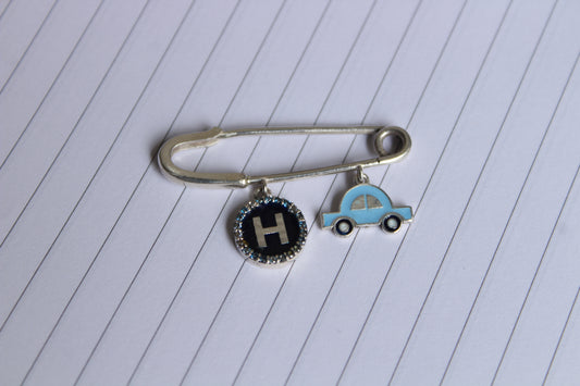 Kids Initial Brooch ( customized)