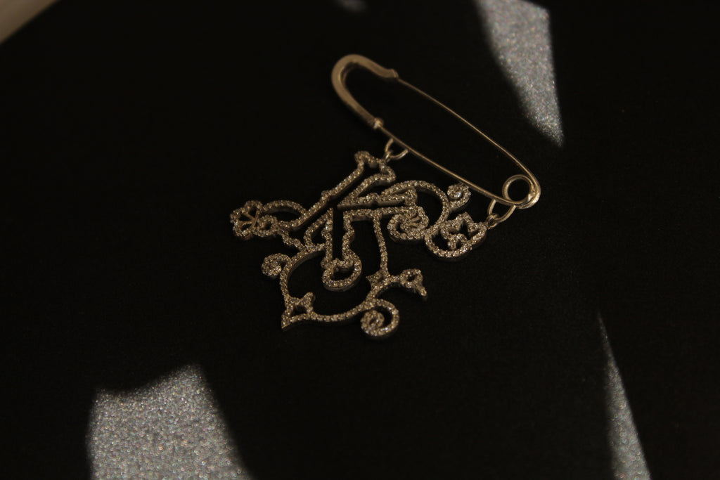 Aham Brooch ( Customized )