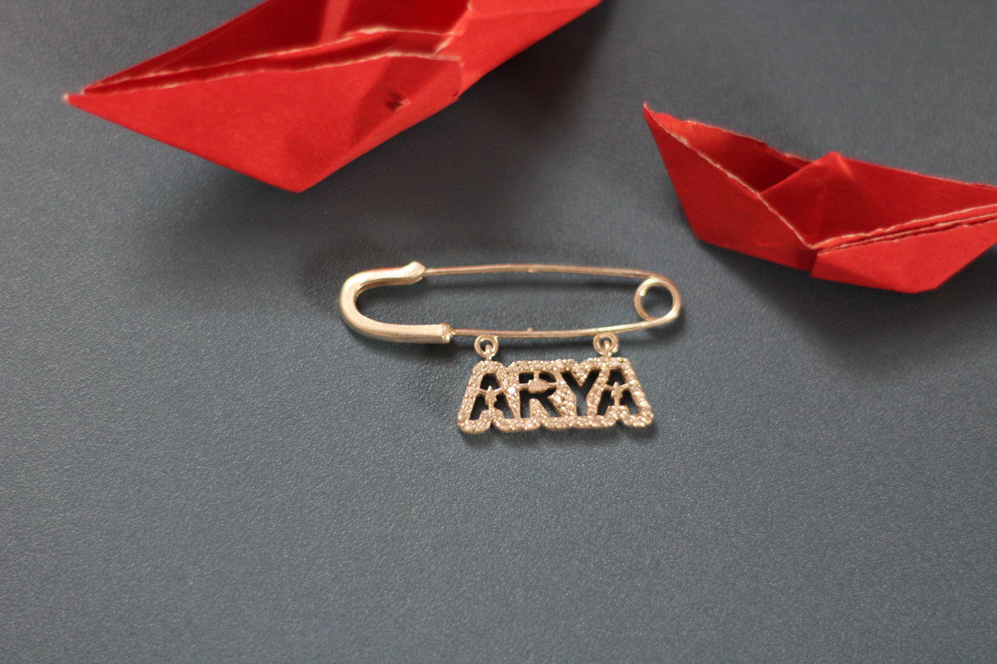 Customized Name Brooch