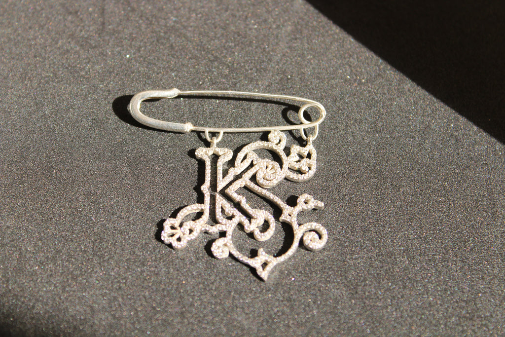 Aham Brooch ( Customized )
