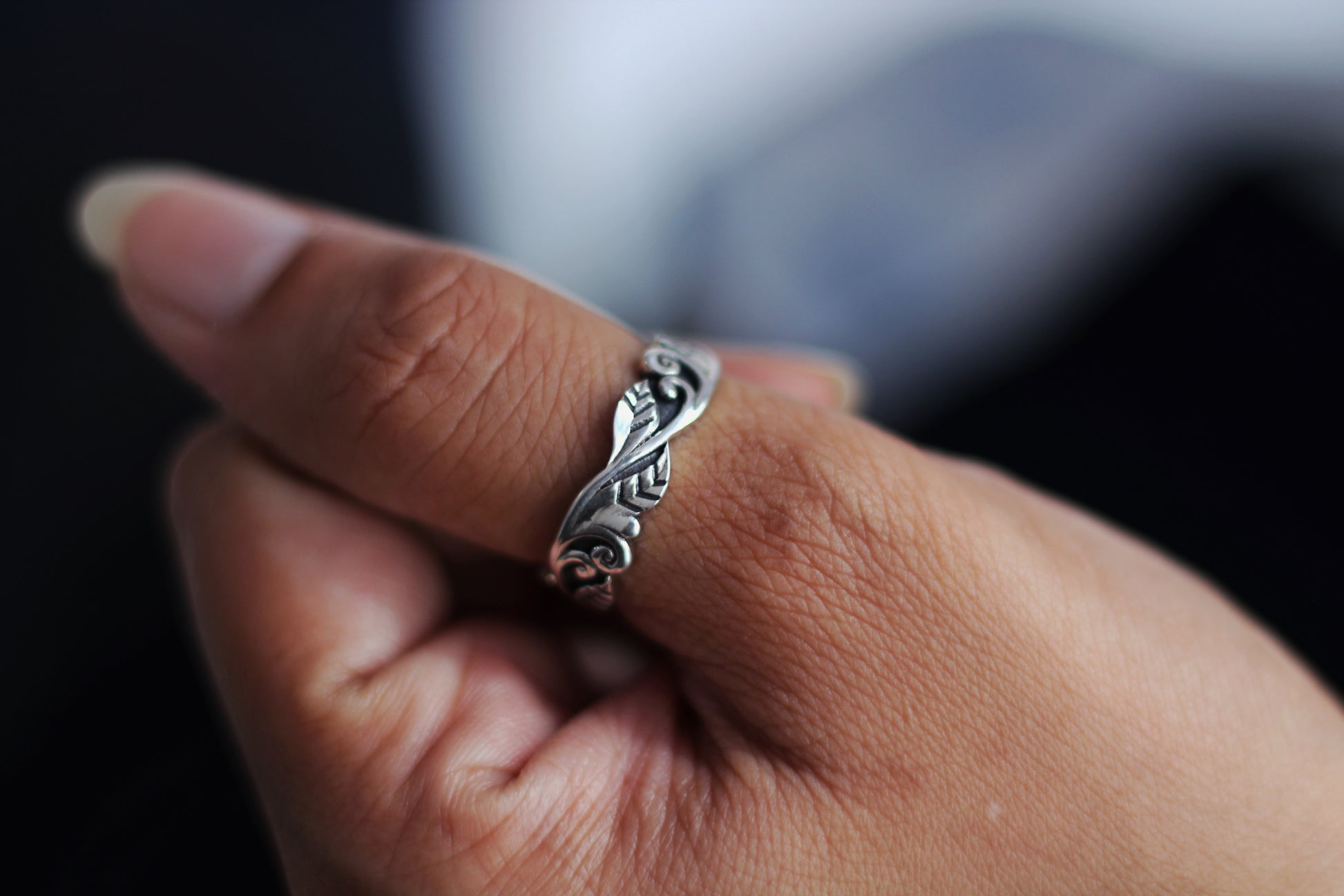 RUHAANI- Handcrafted Thumb ring