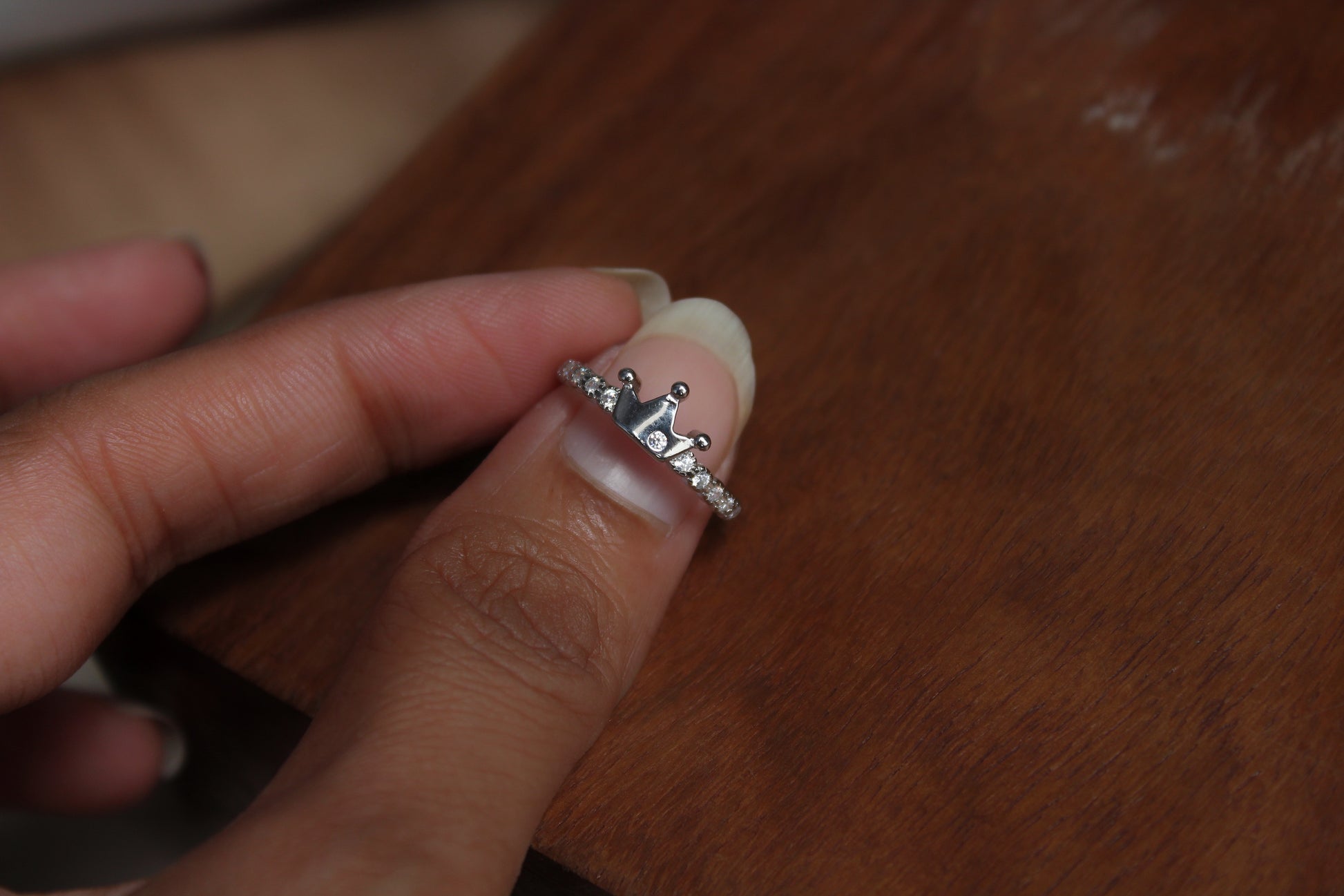 MEERA- Crown Ring