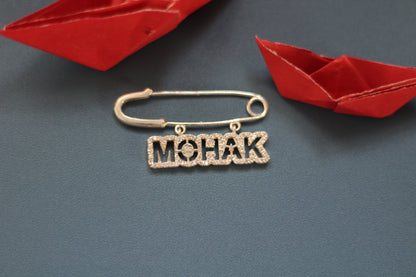 Customized Name Brooch