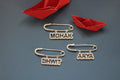 Little Star - Customized Name Brooch