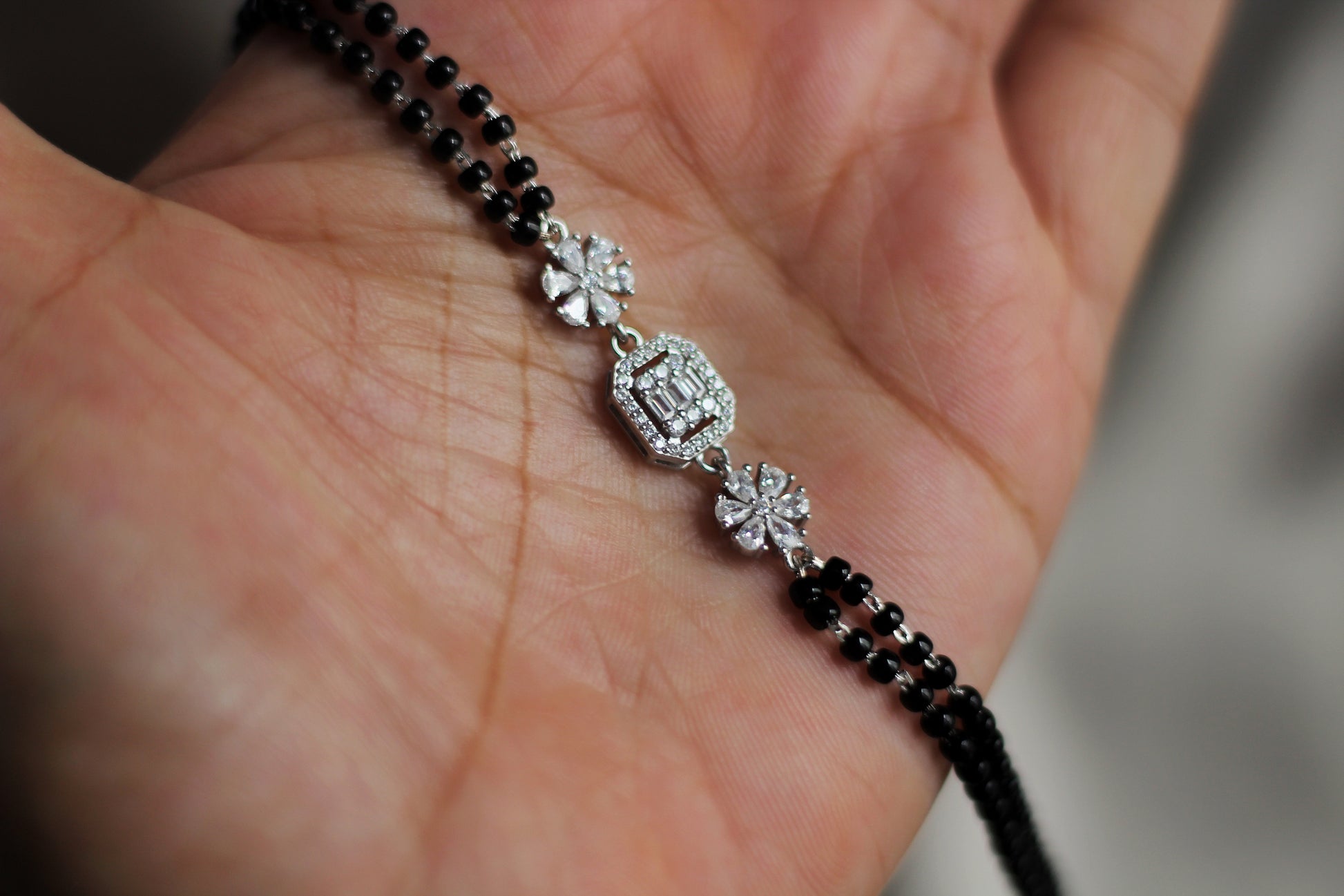 MIRAYA-  92.5 Mangalsutra Bracelet