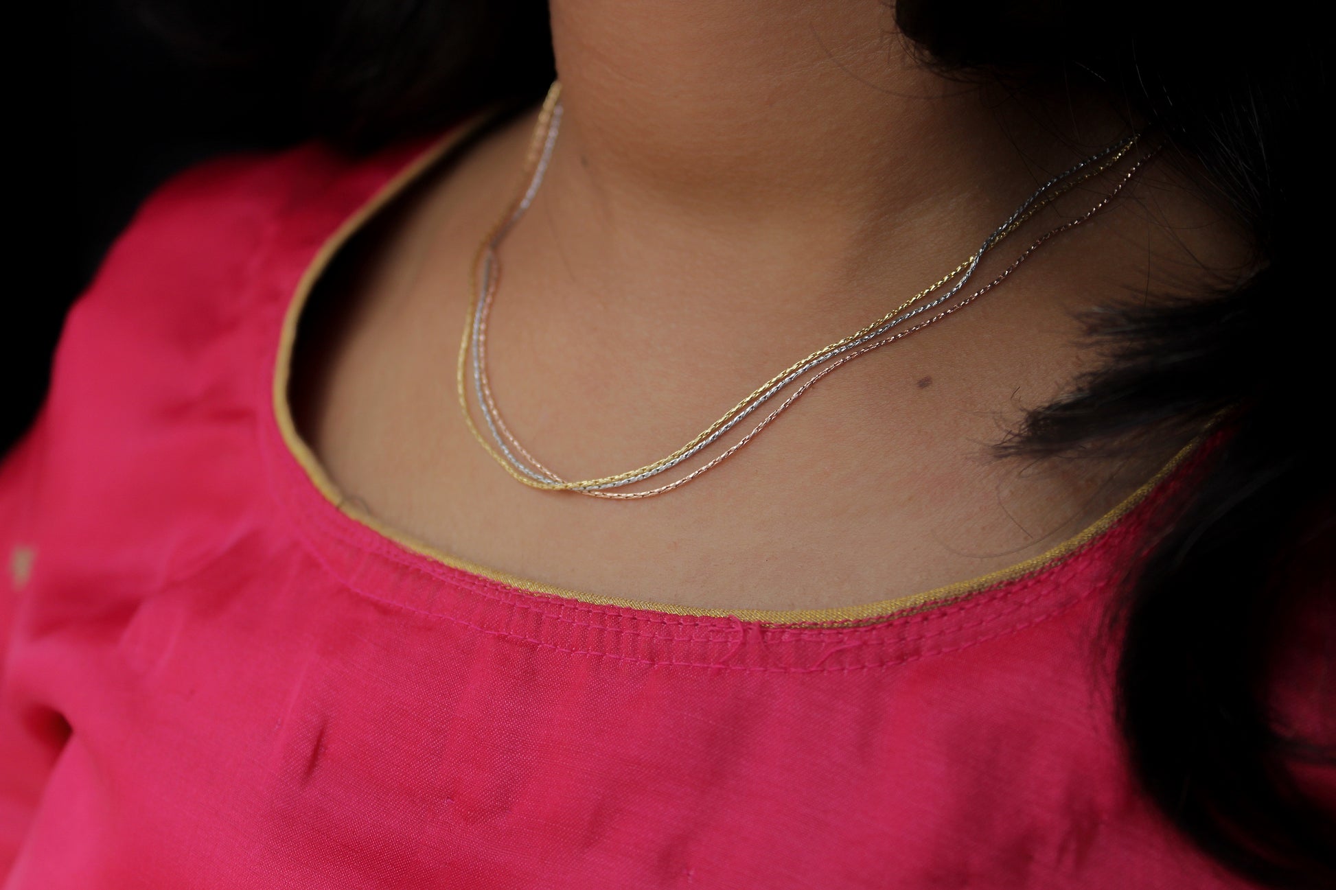 TRIVENI- 3 layered Chain