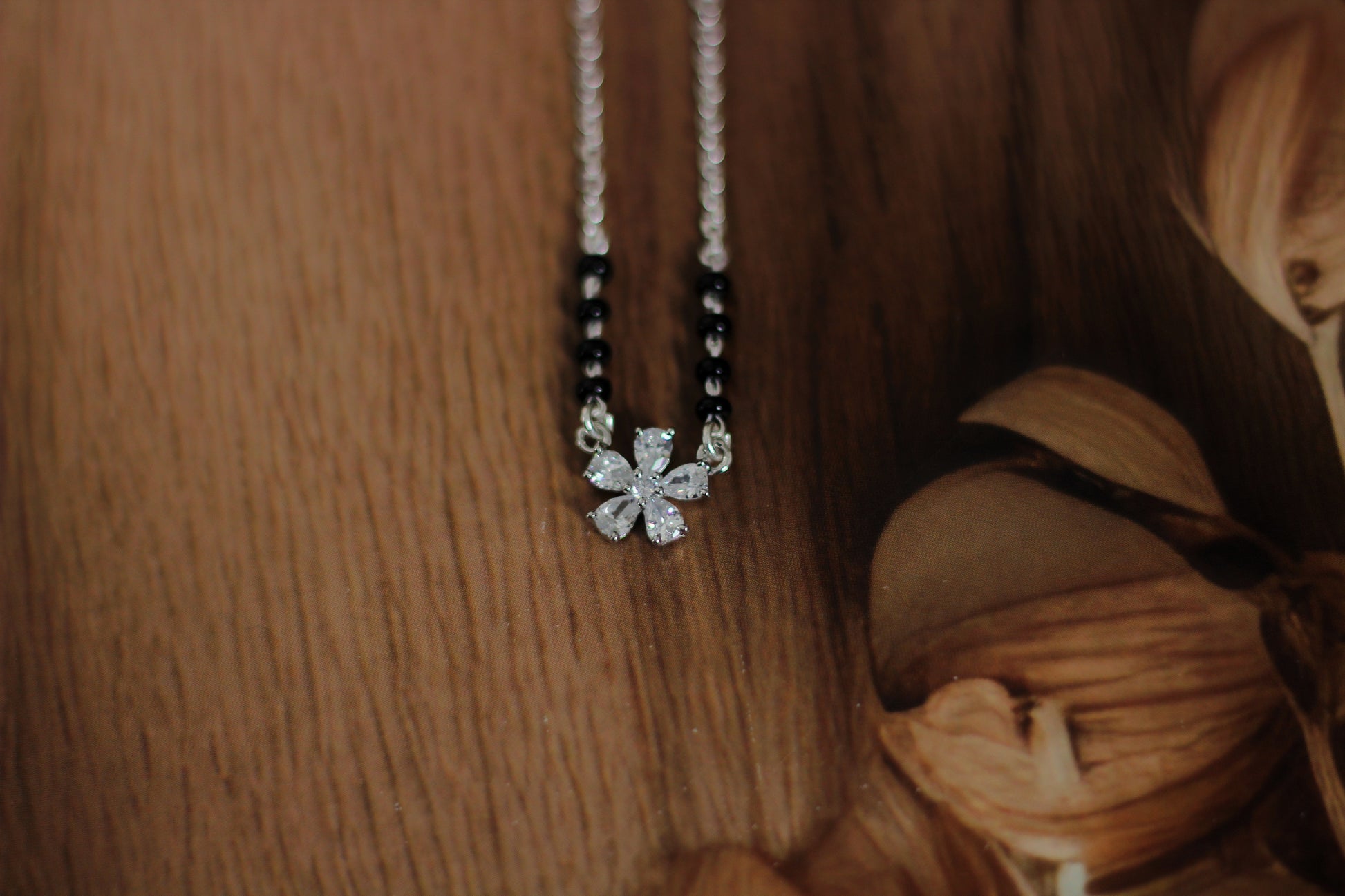 MIRAYA- 92.5 Mangalsutra Flower