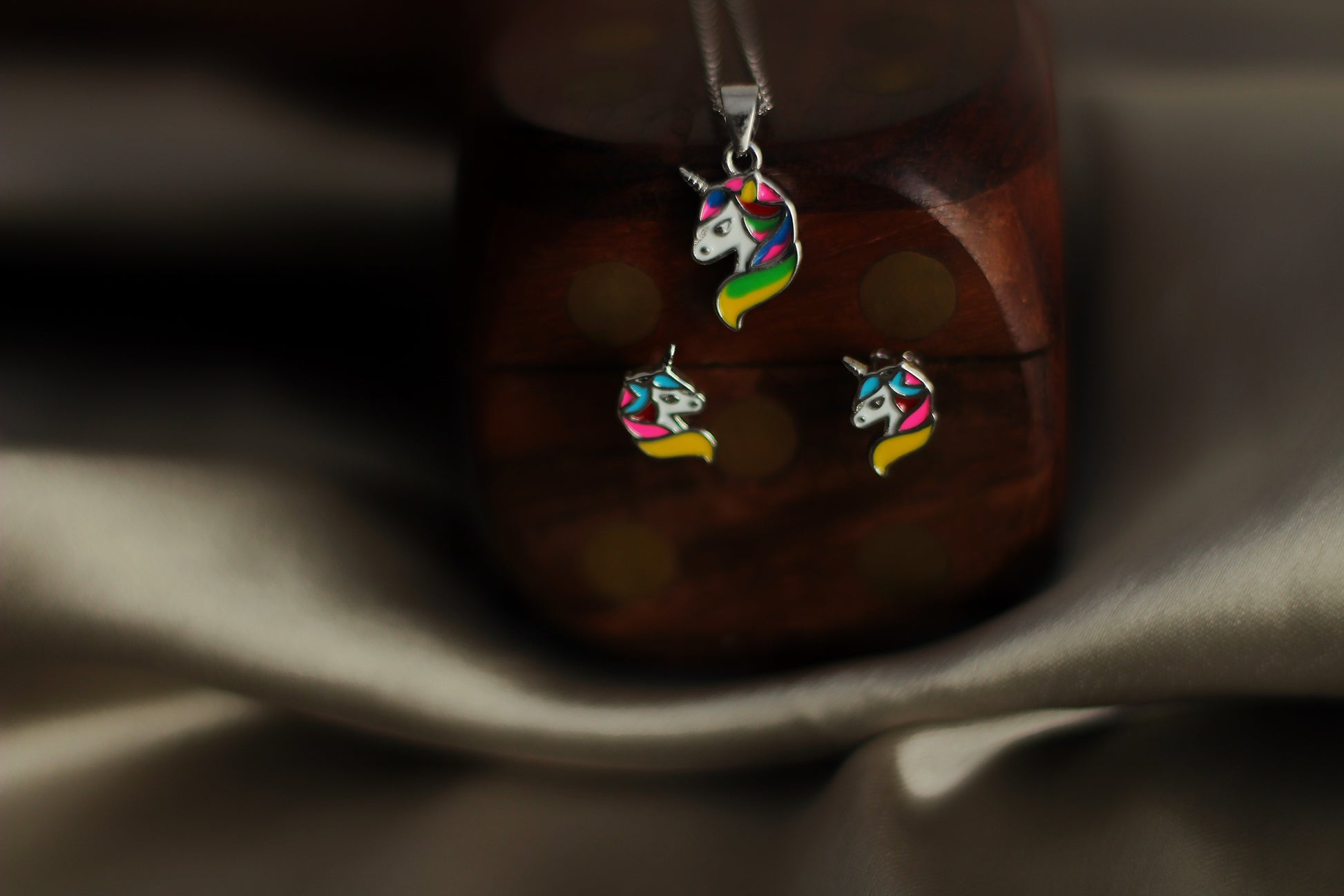 Unicorn- Kids pendant set