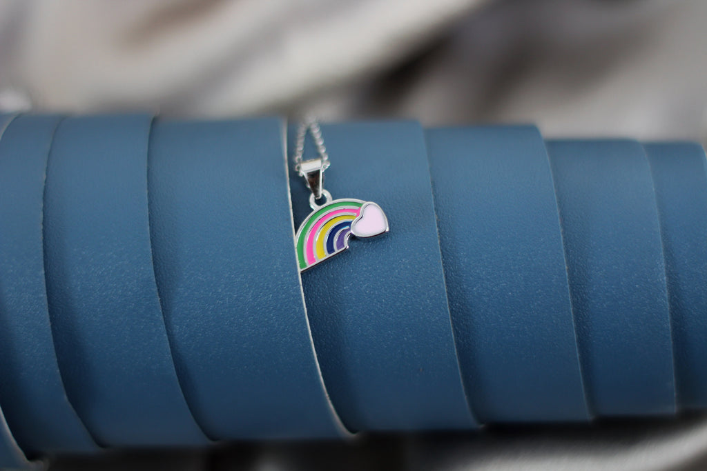 Rainbow- Kids Pendant set