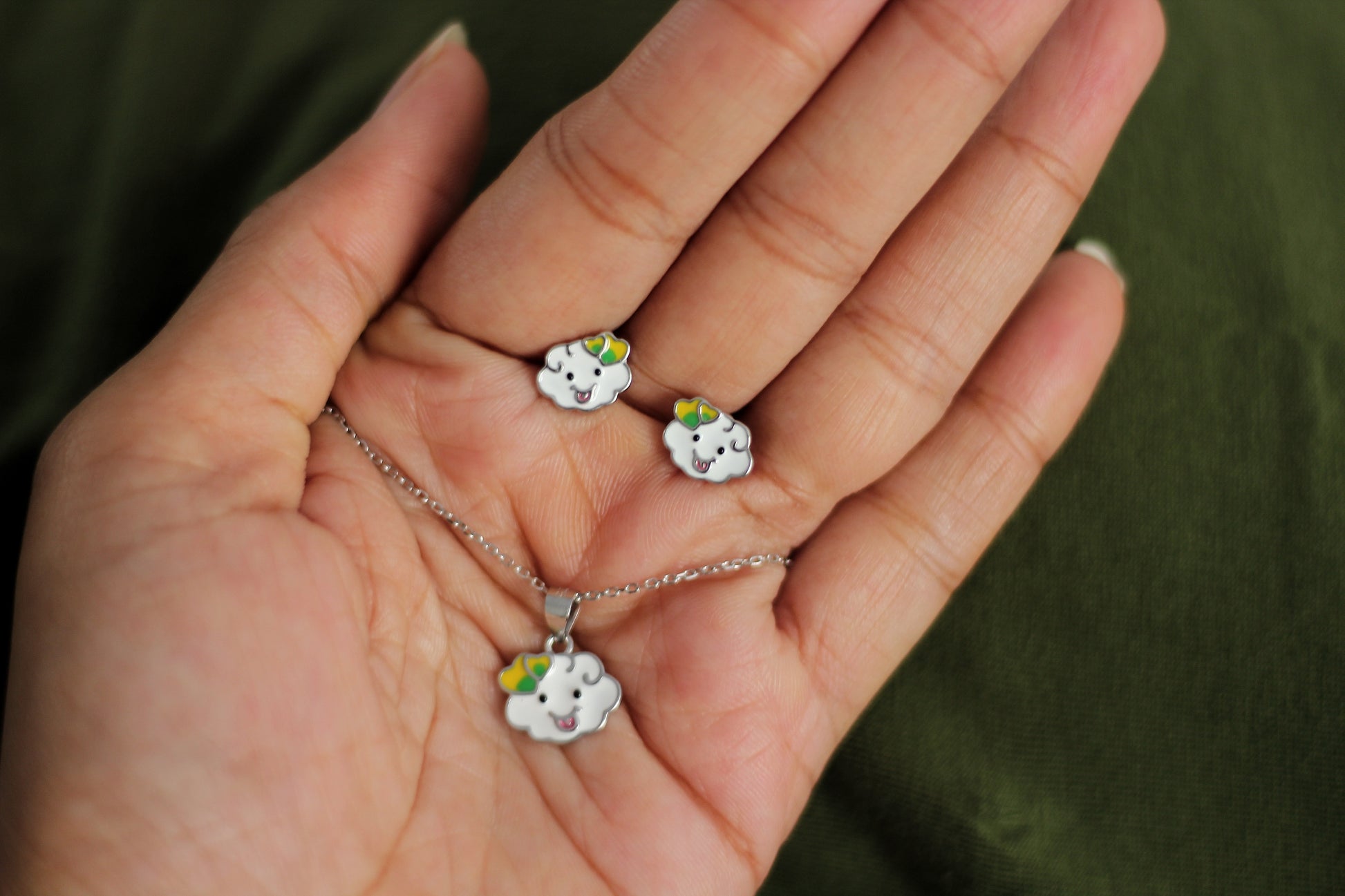 Cloud Kids pendant set