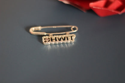 Customized Name Brooch