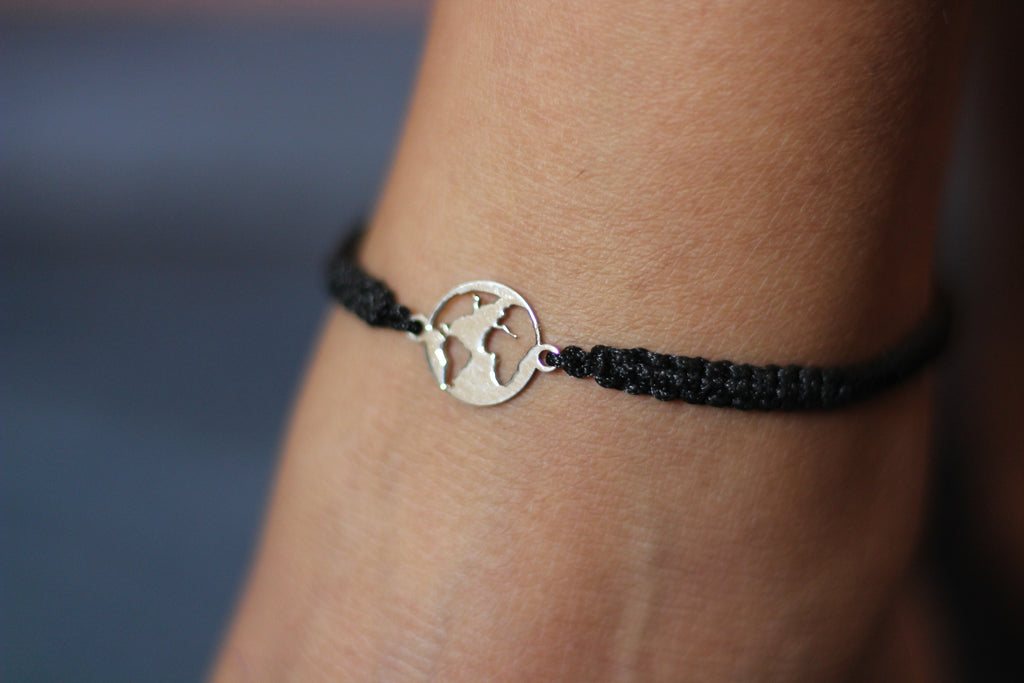 Planet Earth Anklet