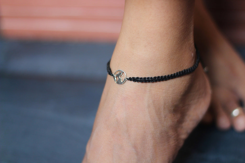 Planet Earth Anklet