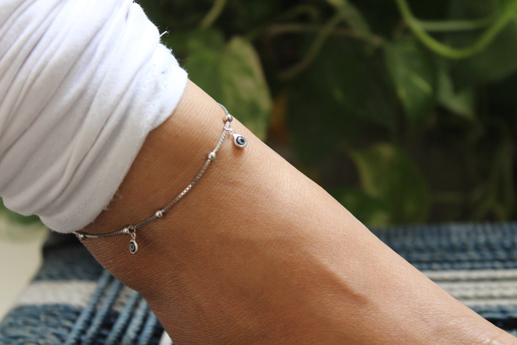 NAZRAANA - Evil Eye Anklet