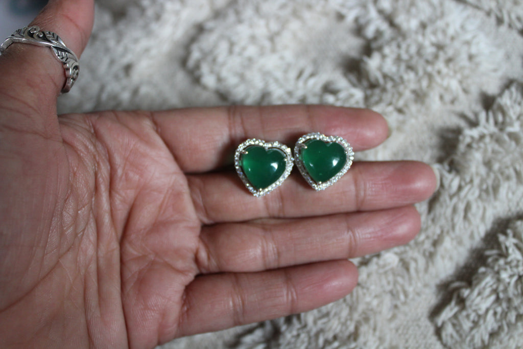 Cute Heart Studs