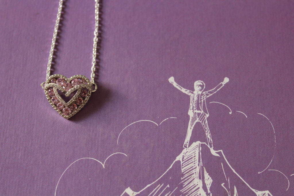 Barbie Heart Necklace 🩷