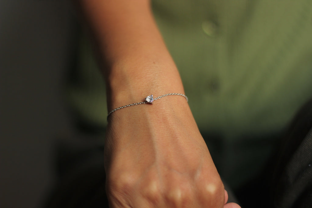 NOOR Solitaire Chain Bracelet