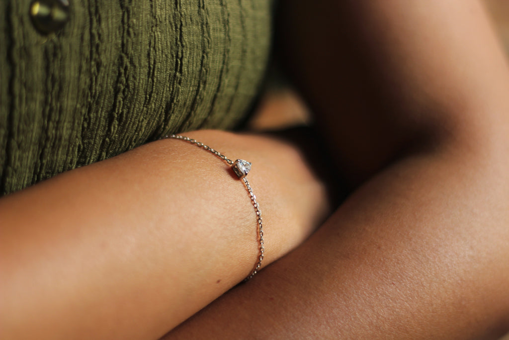 NOOR Solitaire Chain Bracelet