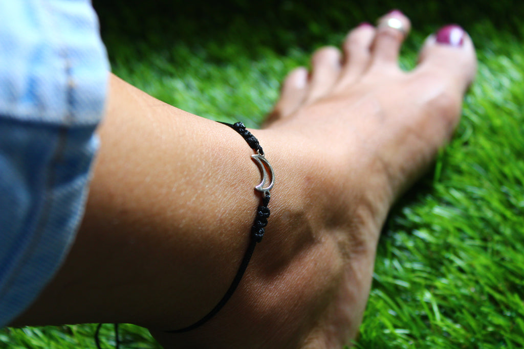 Crescent Moon Anklet