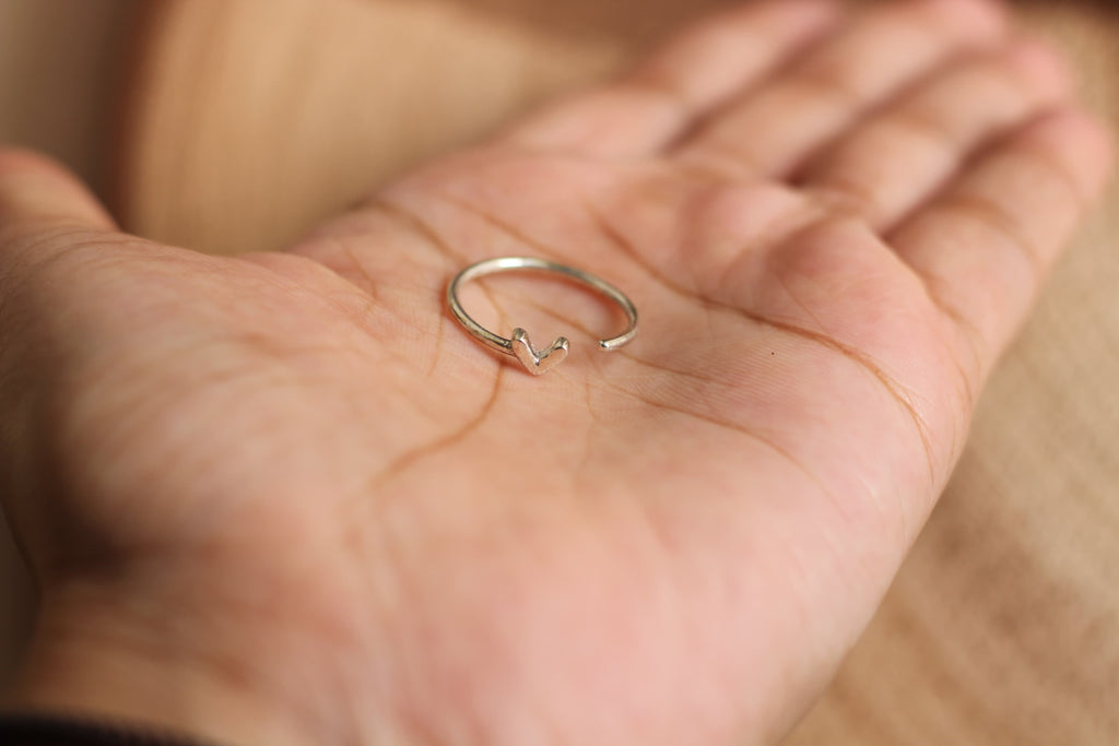 MINIMALIST Heart Ring