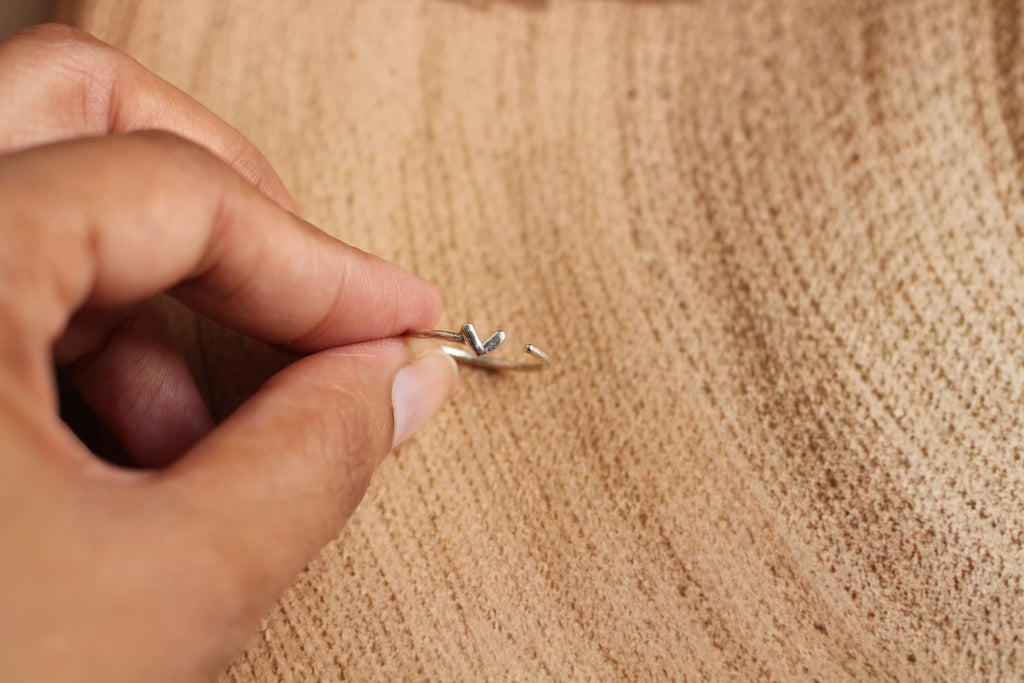MINIMALIST Heart Ring