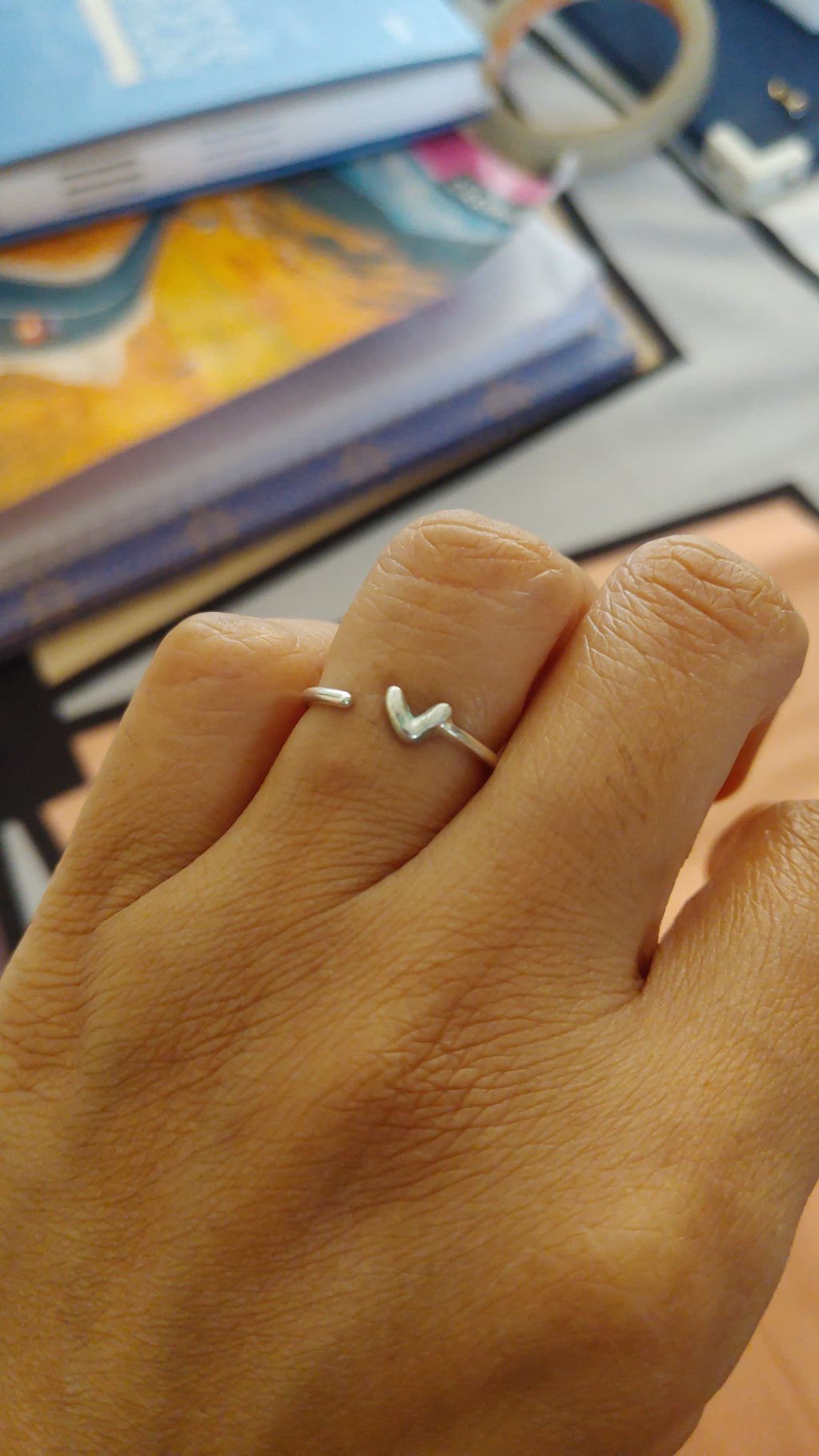 MINIMALIST Heart Ring