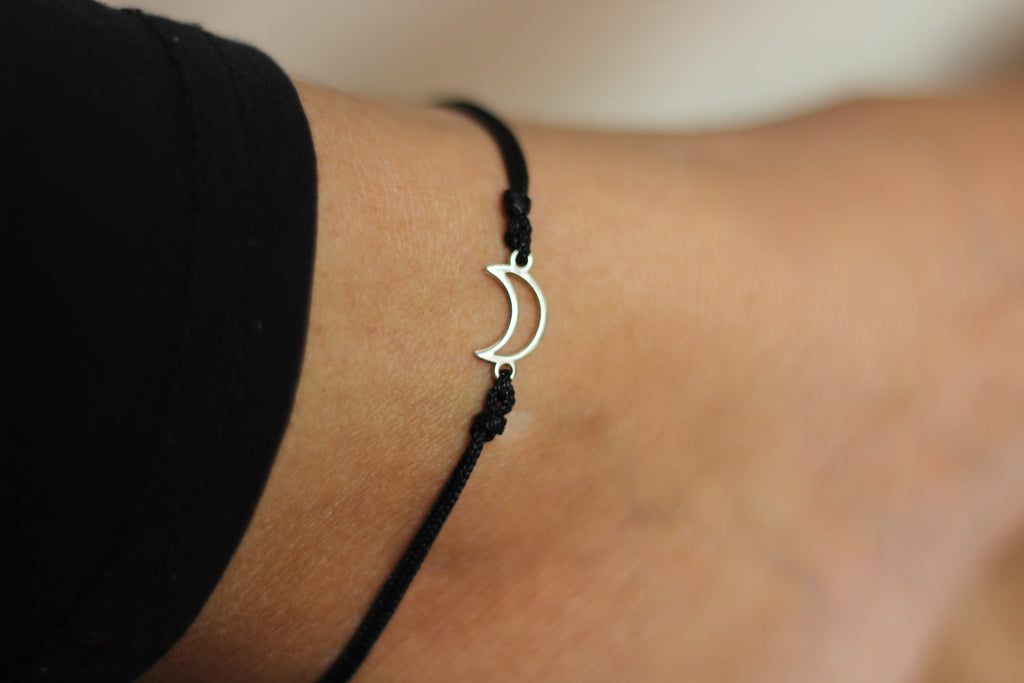 Crescent Moon Anklet