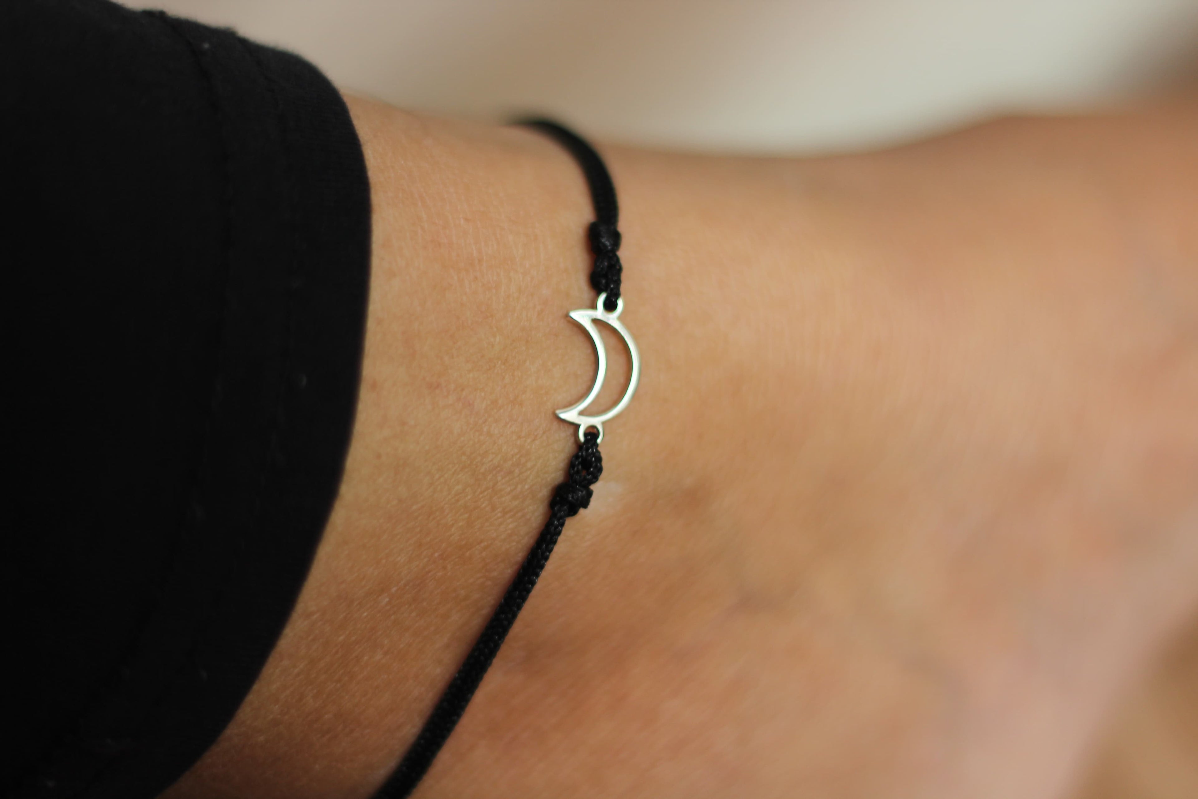 Crescent Moon Anklet