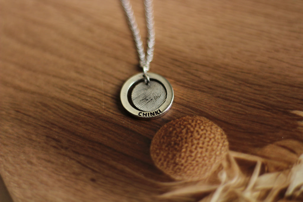 SAAYA Fingerprint Pendant (With Chain)