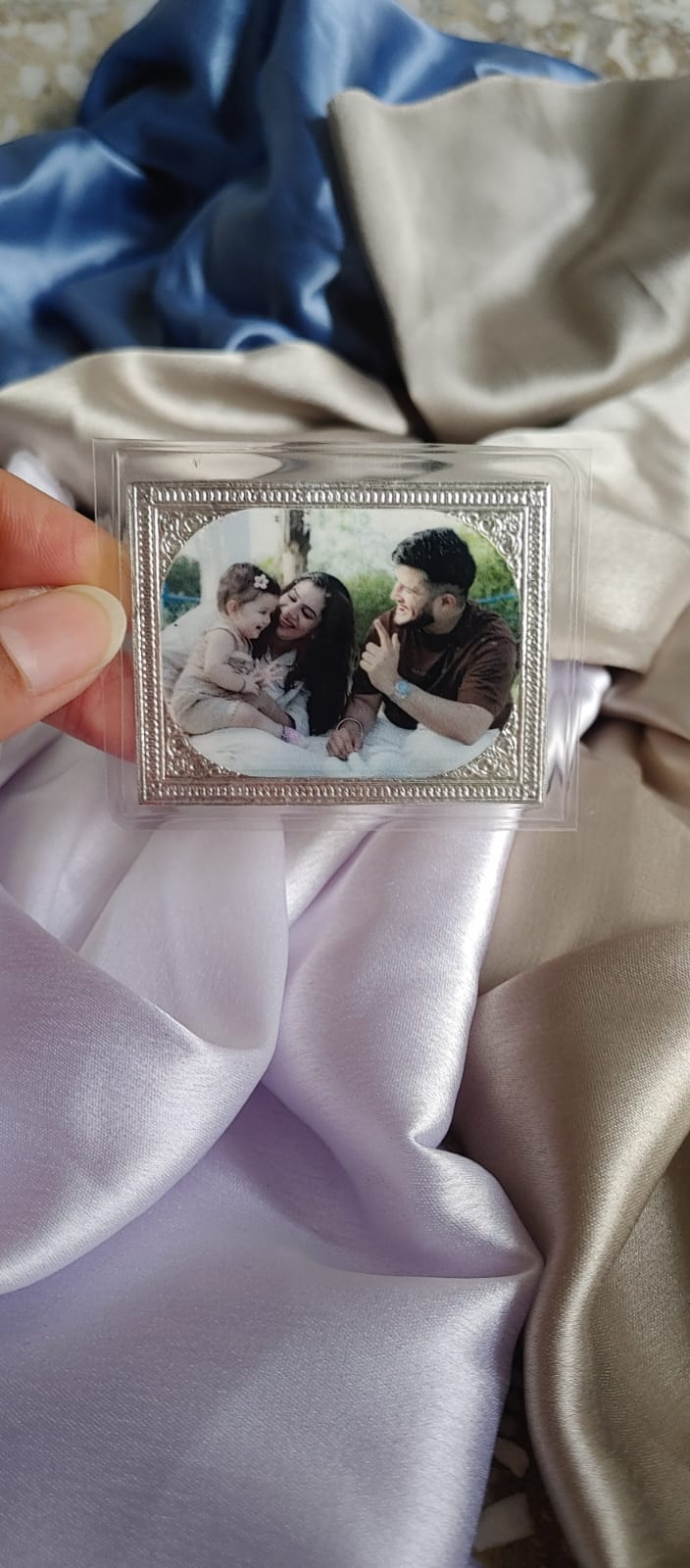 Wallet Card- Silver